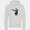 Cross neck hoodie Thumbnail
